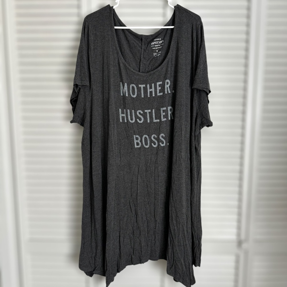 Torrid plus size Graphic T-Shirt pajama size 6